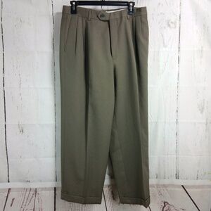 Pronto Uomo Men's Light Brown Dress Pants 32x26.5